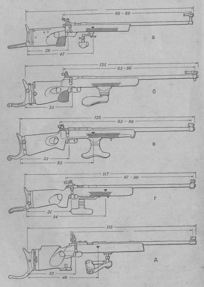 Произвольные винтовки, кал. 5,6 мм